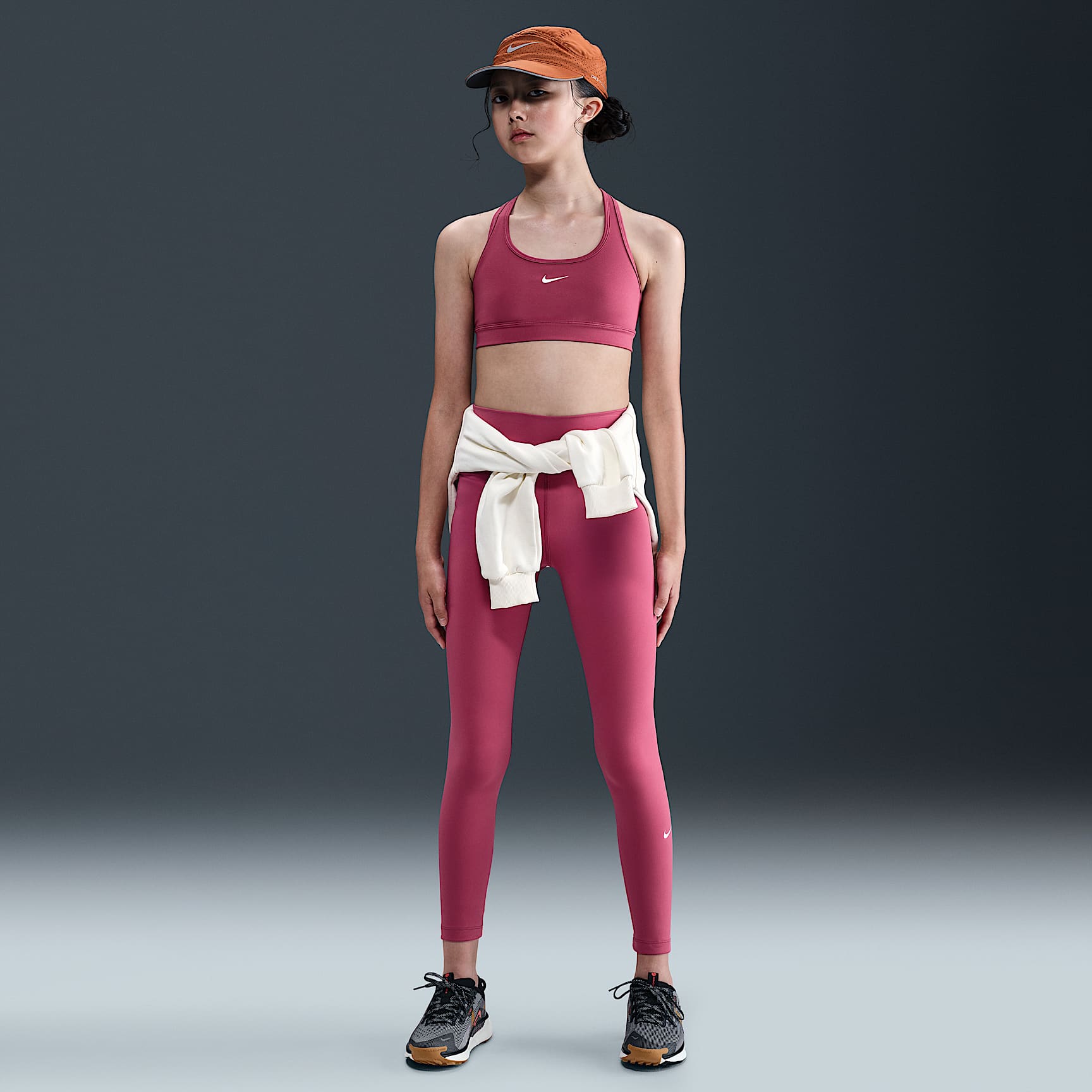 Nike One Big Kids' (Girls') Dri-FIT High-Waisted Leggings. Nike.com